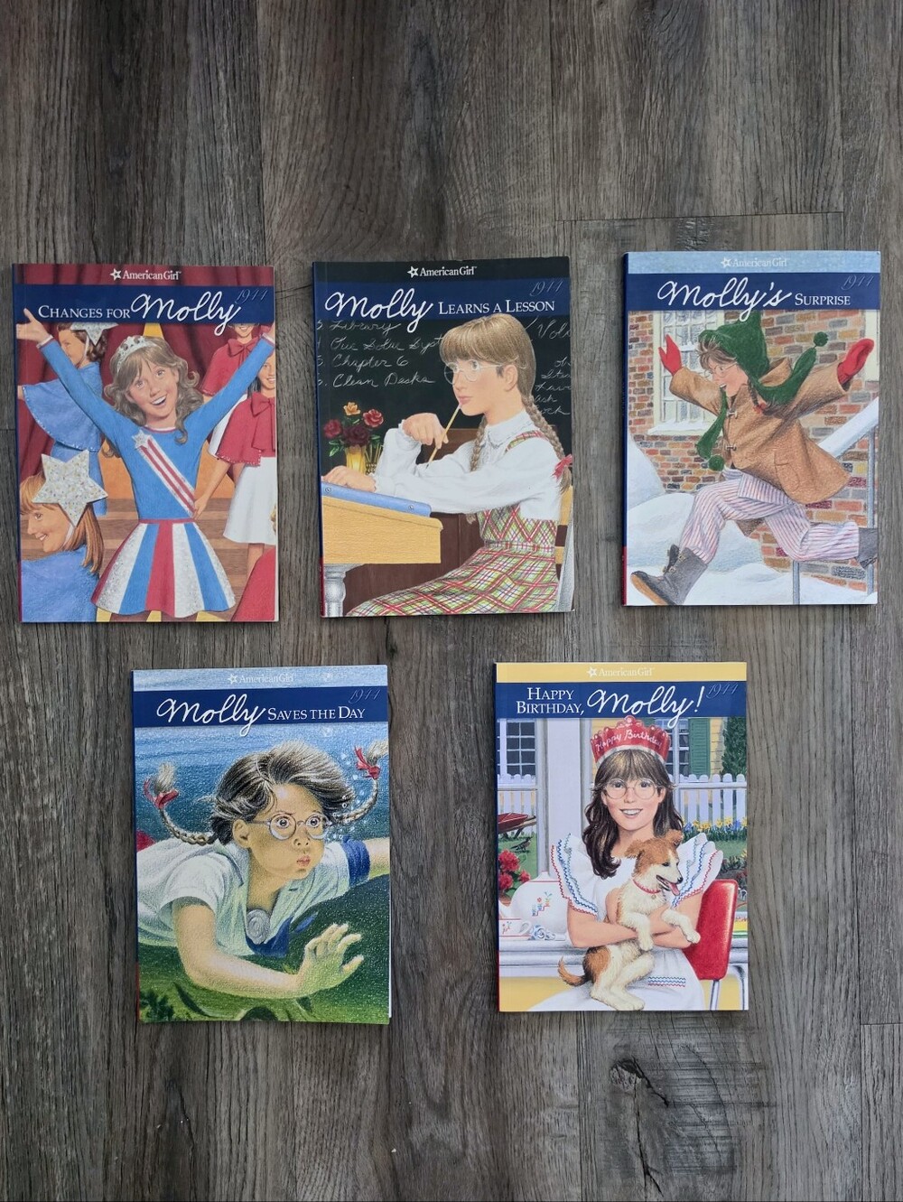 American Girl Molly Five Book Set